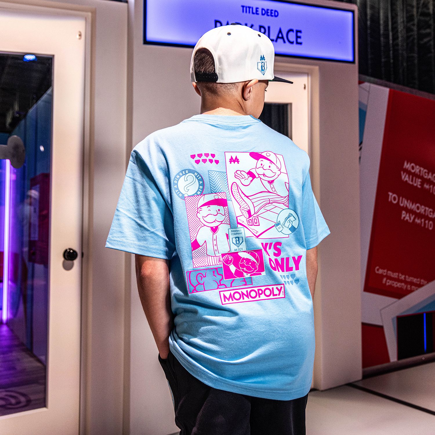Baseball Lifestyle 101 x Monopoly Boys' K's Only Shirt